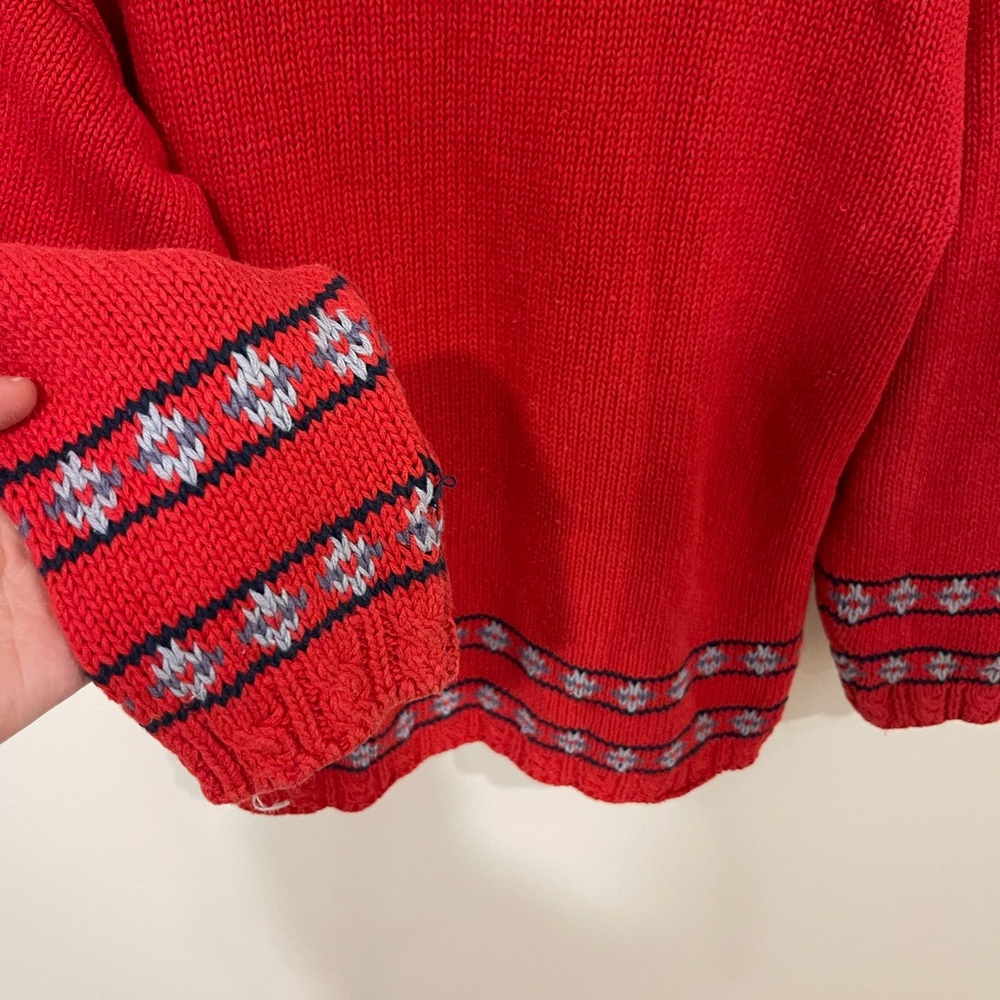 Festive Red Holiday Cardigan - Picture 11 of 14